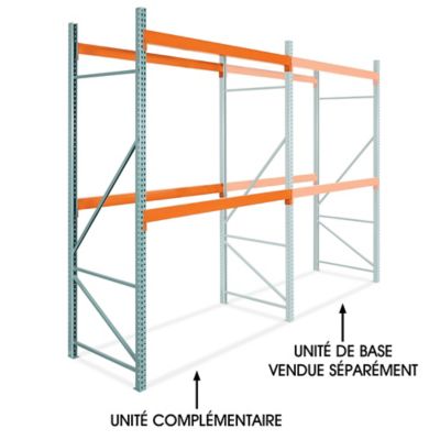 Add-On Unit for Heavy-Duty Pallet Rack - 96 x 48 x 144" H-10513-ADD