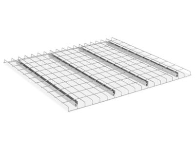 Treillis en fil de métal pour rayonnage à palettes robuste – 46 po de largeur, 42 po de profondeur