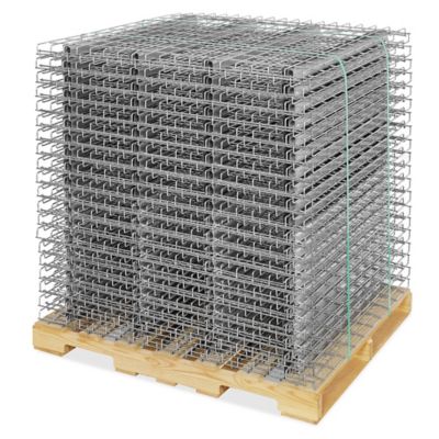 Heavy-Duty Pallet Rack Wire Decking Skid Lot - 46" Wide, 48" Deep H-10519S
