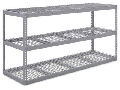 Wide Span Storage Rack - Wire Decking, 96 x 30 x 48" H-10535