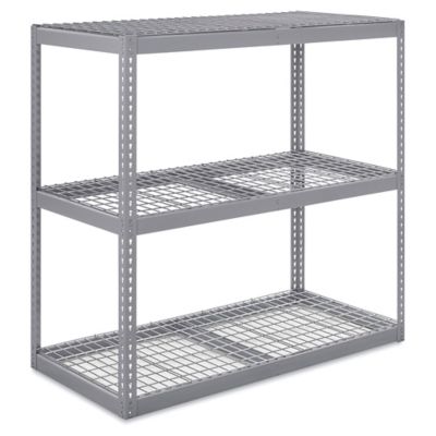 Wide Span Storage Rack - Wire Decking, 60 x 30 x 60" H-10536