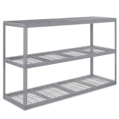 Wide Span Storage Rack - Wire Decking, 96 x 30 x 60" H-10538