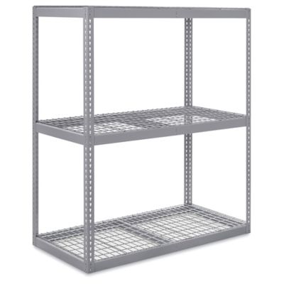 Wide Span Storage Rack - Wire Decking, 60 x 30 x 72 H-10539 - Uline