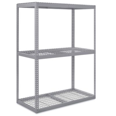 Wide Span Storage Rack - Wire Decking, 60 x 30 x 84" H-10542