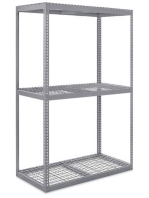 Wide Span Storage Rack - Wire Decking, 60 x 30 x 96" H-10545