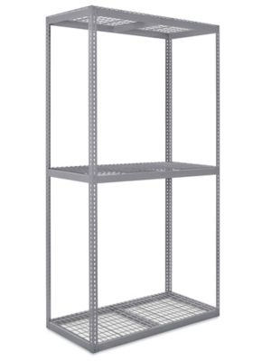 Wide Span Storage Rack - Wire Decking, 60 x 30 x 120" H-10548