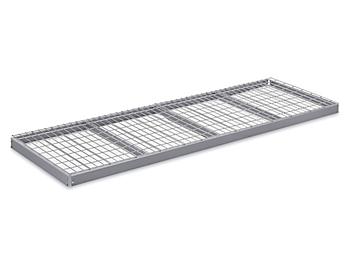 Additional Shelf for Wide Span Storage Racks - Wire Decking, 96 x 30" H-10553