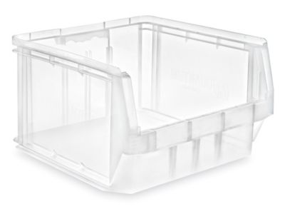 Magnum Hopper Bin - 20 x 18 x 12", Clear H-10560