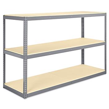 Wide Span Storage Rack - Particle Board, 96 x 30 x 60" H-10567