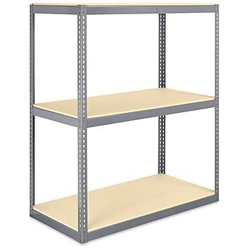 Wide Span Storage Rack - Particle Board, 60 x 30 x 72" H-10568