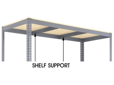 Wide Span Storage Rack - Particle Board, 72 x 30 x 84