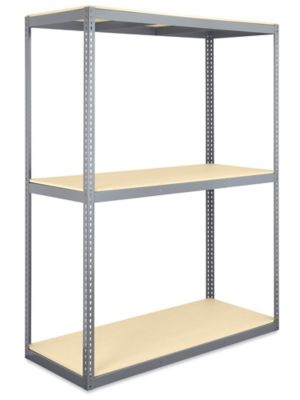 Wide Span Storage Rack - Particle Board, 72 x 30 x 96" H-10575