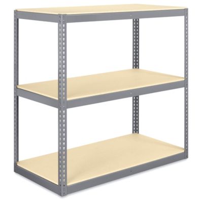 Wide Span Storage Rack - Particle Board, 60 x 30 x 60" H-10594