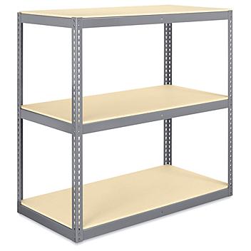 Wide Span Storage Rack - Particle Board, 60 x 30 x 60" H-10594