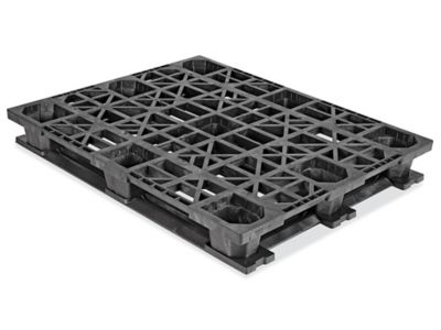 Open Stackable Plastic Pallet - 48 x 40" H-10616