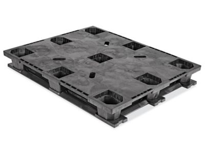Closed Stackable Plastic Pallet - 48 x 40" H-10617
