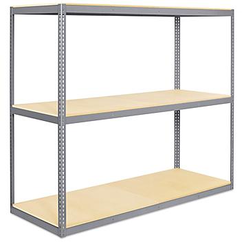 Wide Span Storage Rack - Particle Board, 96 x 36 x 84" H-1062
