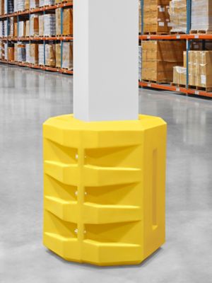 Heavy Duty Structural Column Protector W/ 8" Square Opening