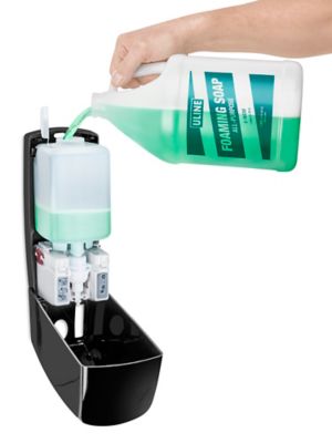 Bulk Foaming Soap Auto Wall-Mount Dispenser - 34 oz H-10657 - ULINE