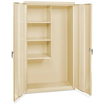 Janitorial Cabinet - 36 x 18 x 64", Tan H-10658T