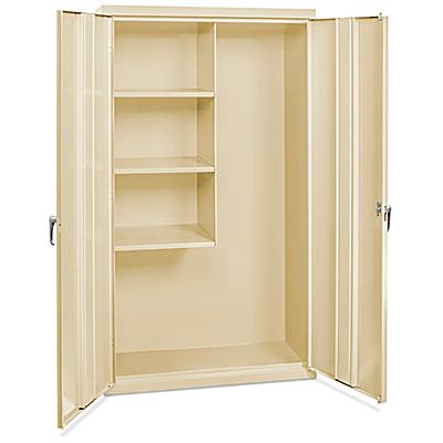 Janitorial Cabinet - 36 x 18 x 64, Tan H-10658T - Uline