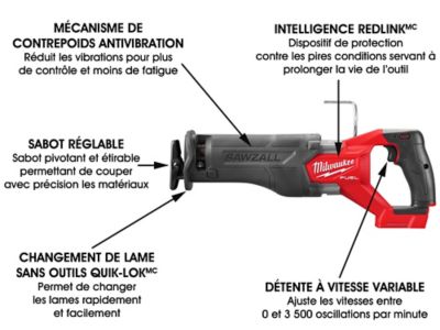 Milwaukee best sale reciprocating saw