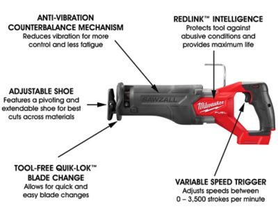 Milwaukee fuel sawzall parts sale