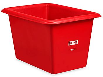Replacement Tub for Poly Tub Cart - Red H-10681R