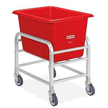 Poly Tub Cart - Red H-10682R