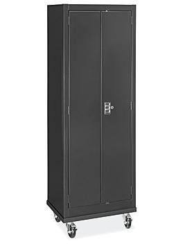 Mobile Slim Storage Cabinet - 24 x 18 x 72"