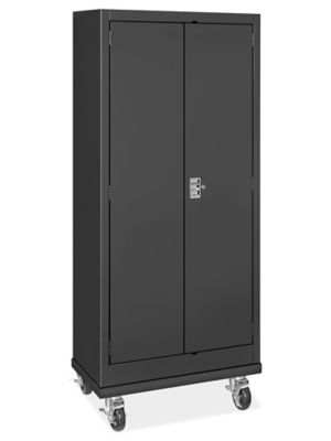  Mobile Slim Storage Cabinet - 30 x 15 x 72"