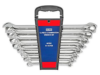 Combination Wrench Set - 16-Piece Metric H-10704