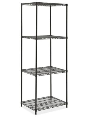 Black Wire Shelving Unit - 30 x 24 x 86