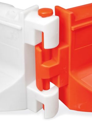 90° Swivel Barrier - Orange H-10714ORG - ULINE