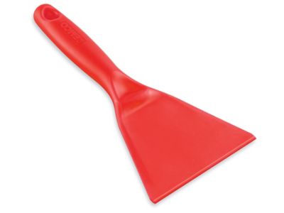 Grattoir manche plastique rouge 23 cm