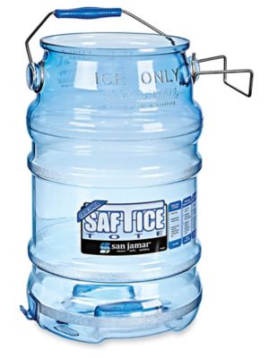 San Jamar&reg; Heavy Duty Ice Tote - 6 Gallon H-10730