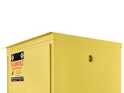 Outdoor Safety Cabinet - Manual Doors, 90 Gallon H-10737M - ULINE