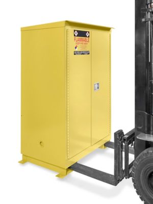 Outdoor Safety Cabinet - Manual Doors, 90 Gallon H-10737M - ULINE