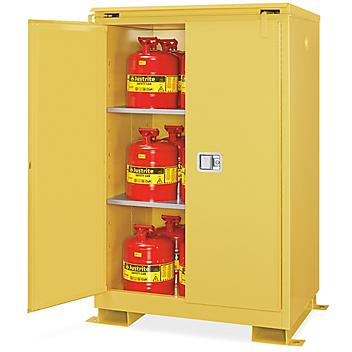 Outdoor Safety Cabinet - Self-Closing Doors, 90 Gallon H-10737S