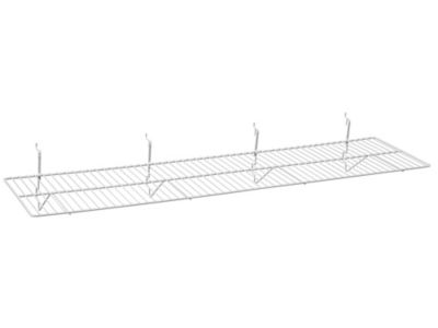 Wire Shelves - 48 x 12", White H-10788W