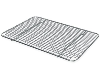 Stainless Steel Wire Grate - 12 x 16 x 7/8, Half Sheet H-10794