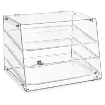 10.5'' H x 10.75'' W Plastic Display Case