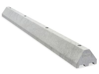 Truck Parking Stop Skid Lot - 8', Plastic, Gray H-10863GR-S