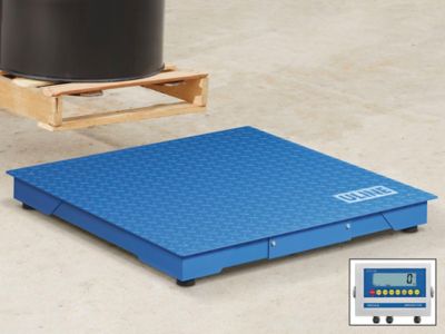 All-Weather Low Profile Floor Scale - 3 x 3', 5,000 lbs x 1 lb H-10903