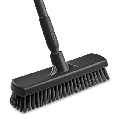 Colored Deck Brush - 12", Black H-10946BL