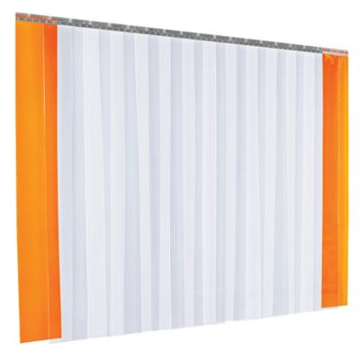Smooth Vinyl Strip Door Kit - 10 x 10' H-1095