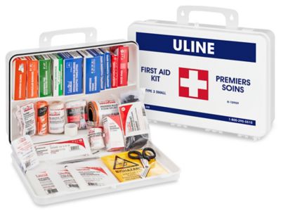 Uline Compliant First Aid Kit - Type 3, 25 Person H-10959
