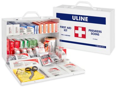 Uline Compliant First Aid Kit - Type 3, 50 Person H-10960