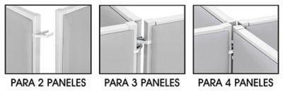 HON® Conectores para Paneles Separadores de Tela - Esquina