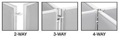 HON® Fabric Partition Connectors - Corner